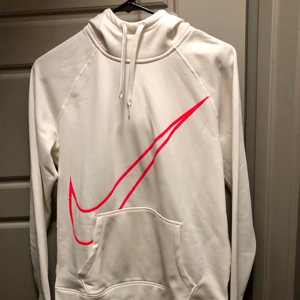 White Nike hoodie